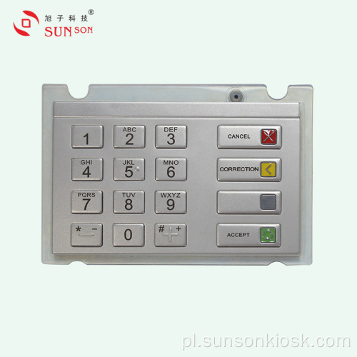 Numeric Encryption PIN Pad dla kiosku płatniczego